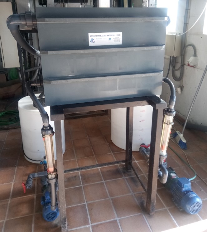 Innovative electrochemical reactor for economical and efficient regeneration of spent activated carbon