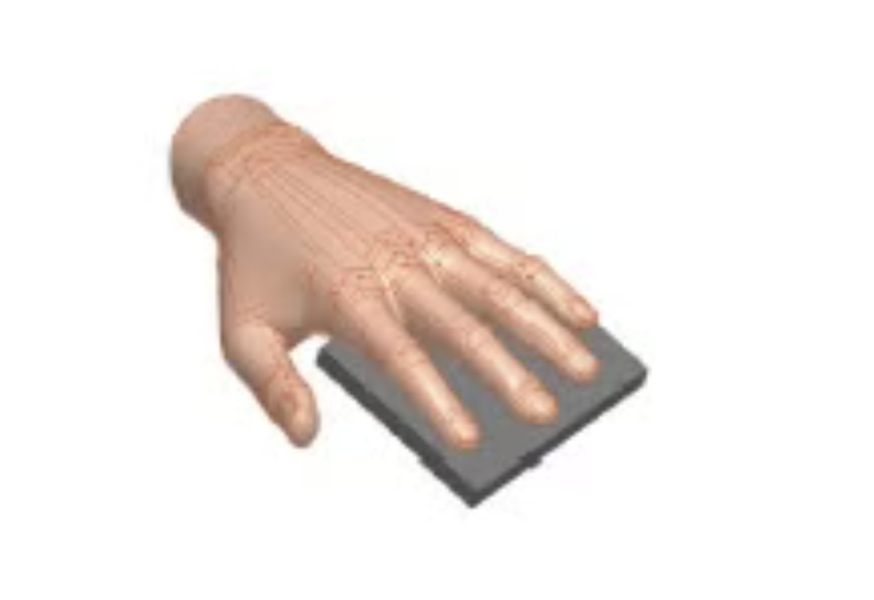 Fingerprint biometric identification utilizing millimetre waves