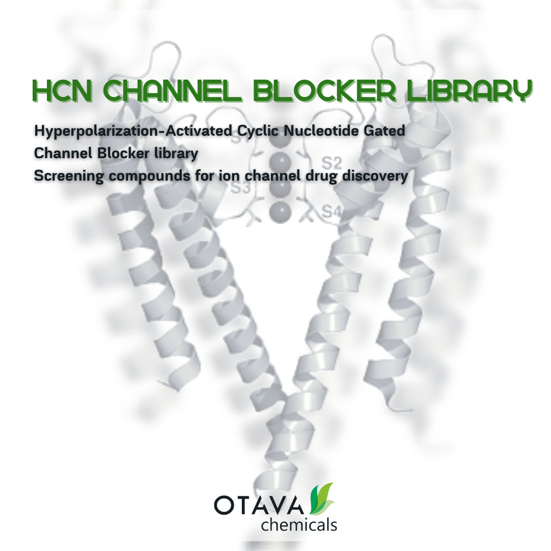 Hyperpolarization-Activated Cyclic Nucleotide Gated Channel Blocker Library