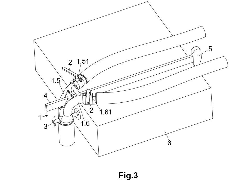 Securing Hose Using Rope Revolutionary device for vertically securing hose installation