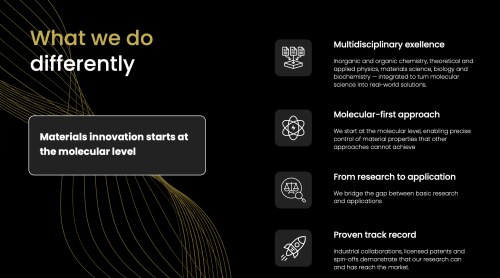Advanced Molecular Materials and Nanotechnologies for Energy, Electronics and Sustainability Applications