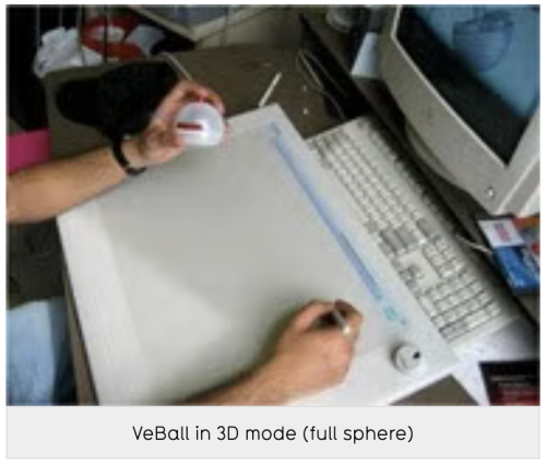 VeBall: A computer input device for 3D manipulation