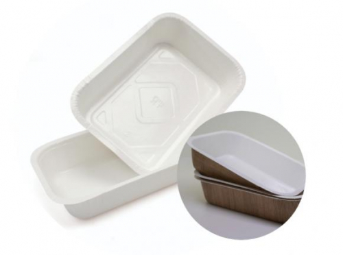 Seeking Materials &/or Technologies to enable recyclable paper-based meal tray/bowl packaging for frozen foods.