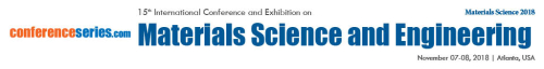 15th International Conference and Exhibition on Materials Science and Engineering