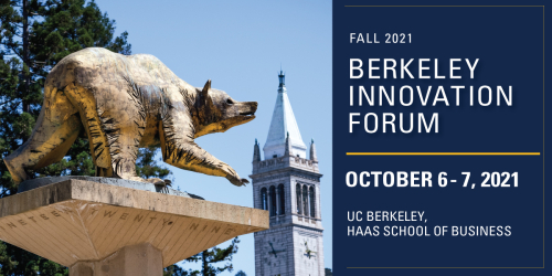 Fall 2021 - Berkeley Innovation Forum
